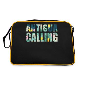 Antigua Souvenir Vacation Antigua Calling - Retro Bag - black/gold - Back