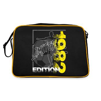 Édition limitée 1982 Édition limitée Football - Sac Retro - noir/or - Dos