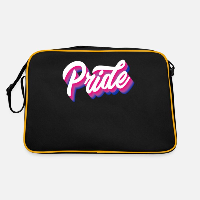Proud Bisexual Gender Bisexuality Retro Bag