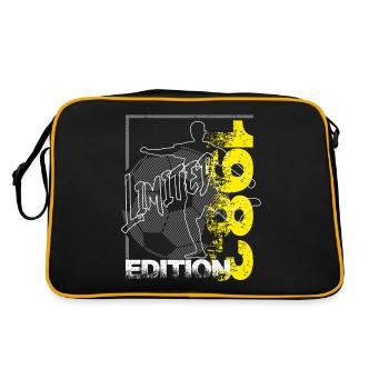 Édition limitée 1983 Édition limitée Football - Sac Retro - noir/or - Dos