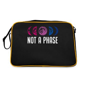 Bisexual phase - Retro Bag - black/gold - Back