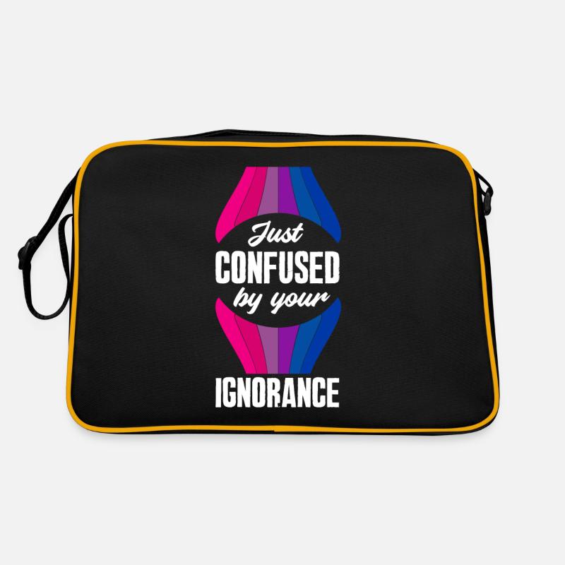 Bisexuell Gleichberechtigung Ignoranz Retro Tasche