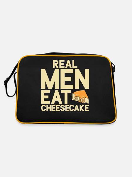 Cheesecake Gift - Retro Bag - black/gold - Back