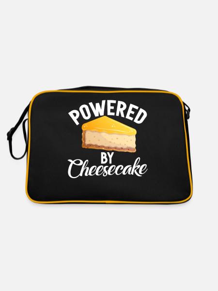 Cheesecake Gift - Retro Bag - black/gold - Back