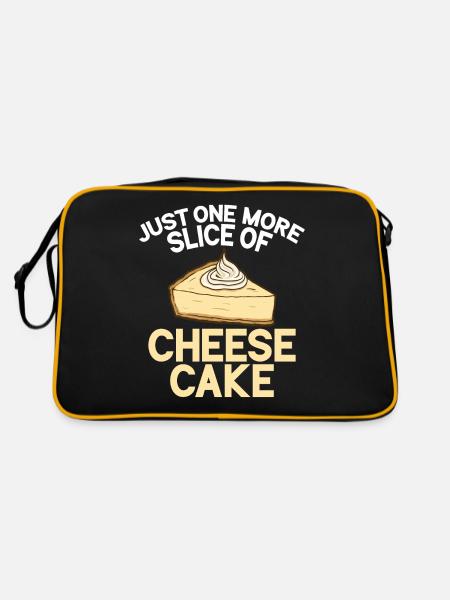 Cheesecake Gift - Retro Bag - black/gold - Back