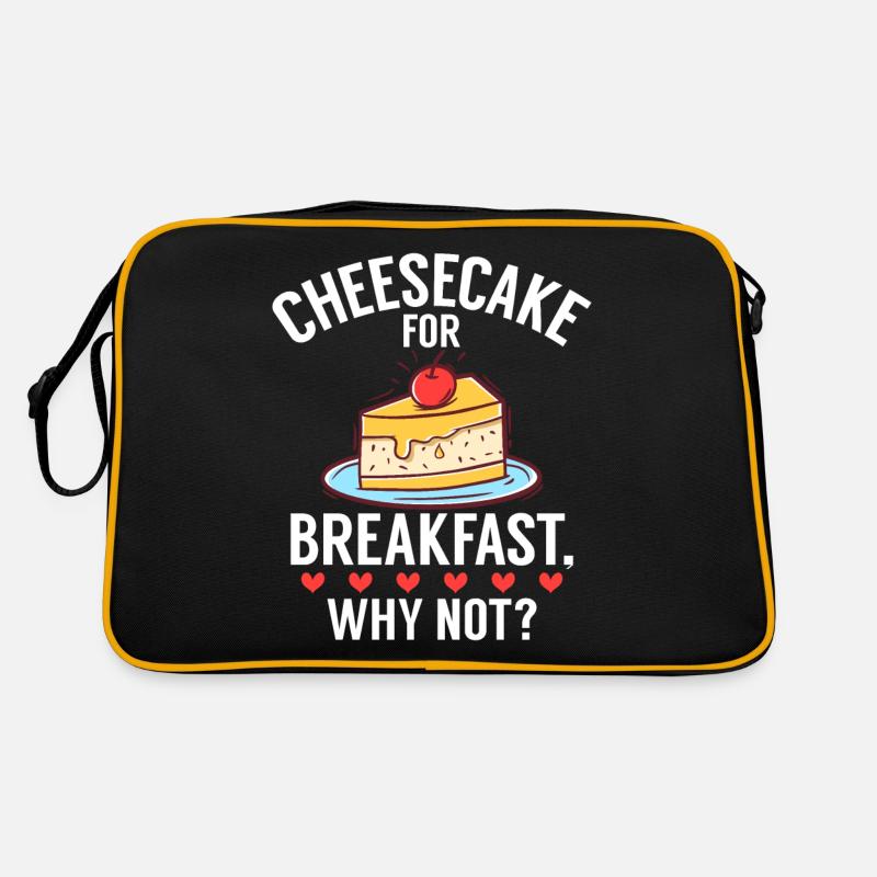 Cadeau de gâteau au fromage Sac Retro