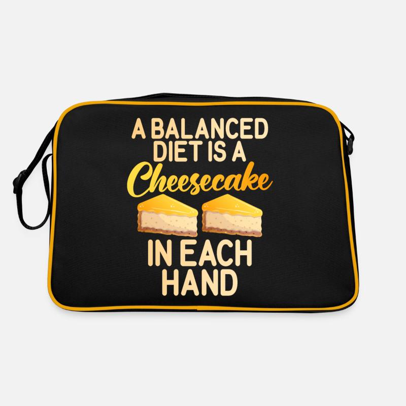 Cadeau de gâteau au fromage Sac Retro