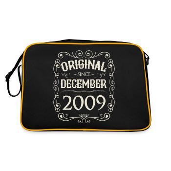 Millésime - Original depuis décembre 2009 Anniversaire - Sac Retro - noir/or - Dos