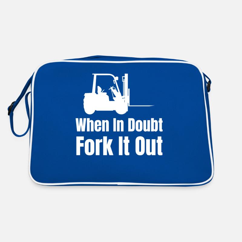 When in doubt, fork it out fun. Retro Bag