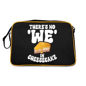 Cadeau de gâteau au fromage - Sac Retro - noir/or - Dos