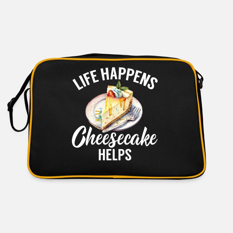 Cadeau de gâteau au fromage Sac Retro