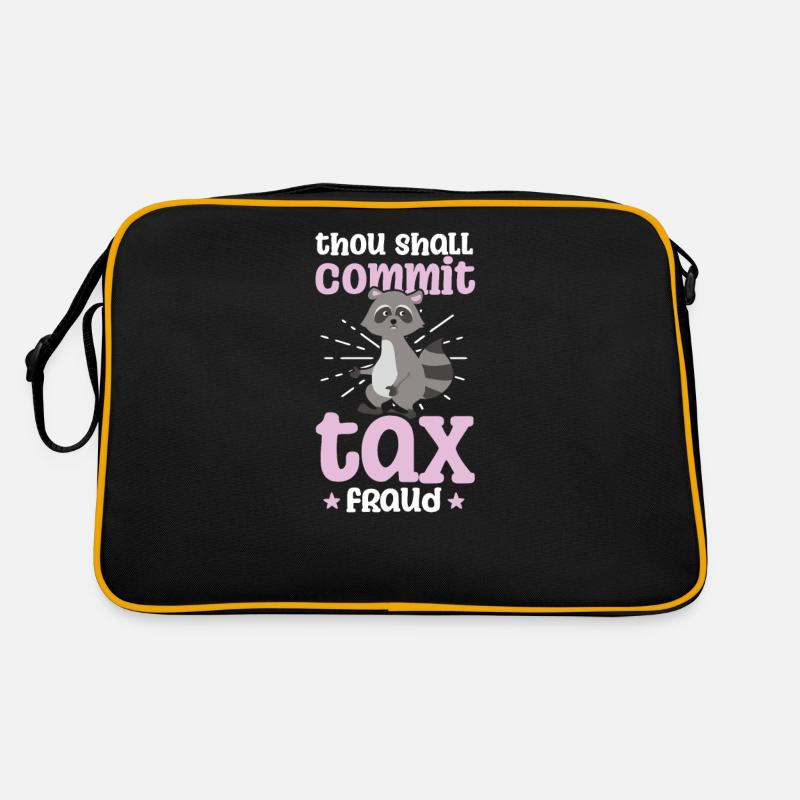 Fraude fiscale que tu devrais commettre raton laveur Sac Retro