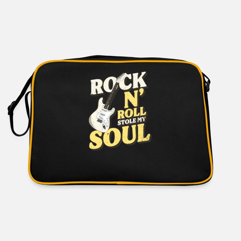 Rockmusik Rock'n'Roll Gestohlene Seele Retro Tasche
