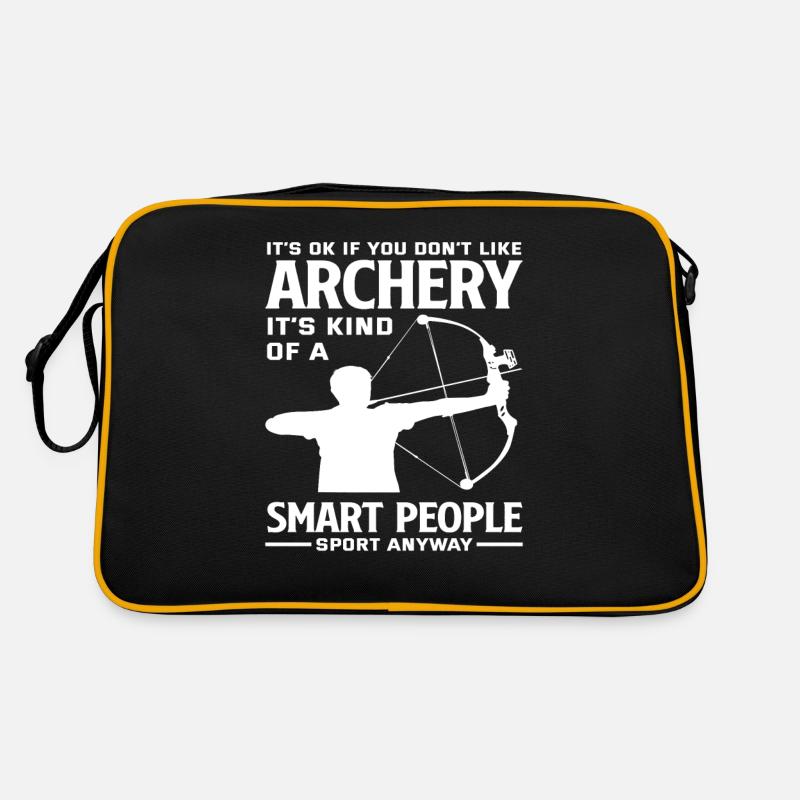 Bogen Bogenschießen Hobby Sport Retro Tasche