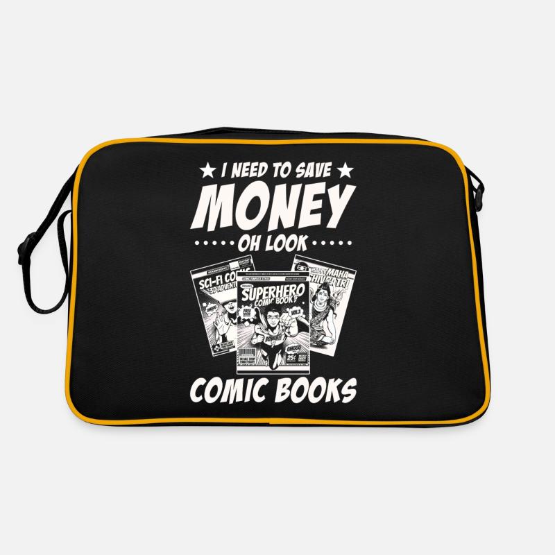 Comic Books Collector Retro Bag