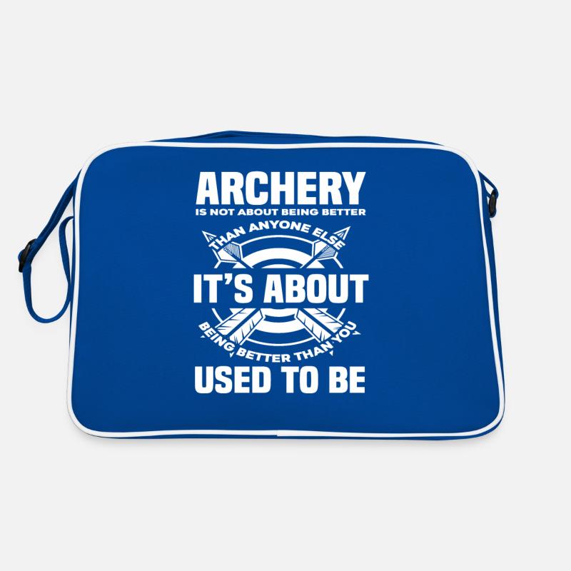 Bogenschießen Retro Tasche