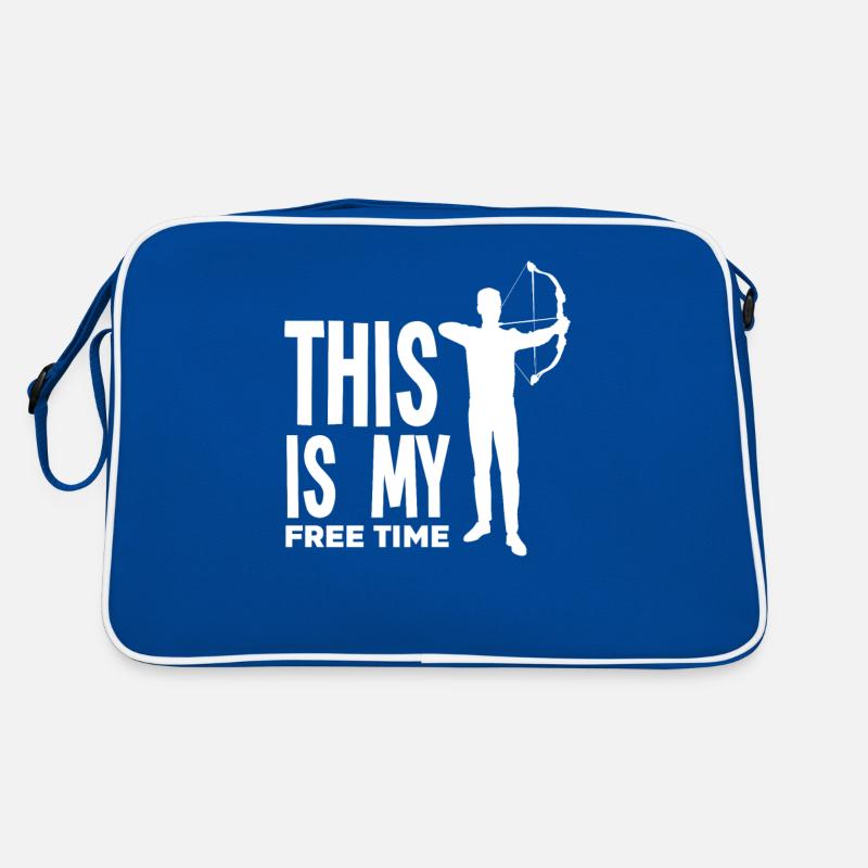 Bogenschütze Hobby Bogenschießen Retro Tasche