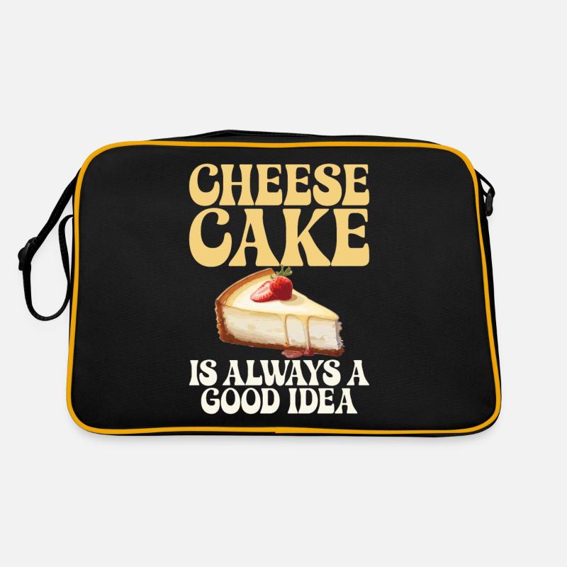 Cheesecake Gift Retro Tasche