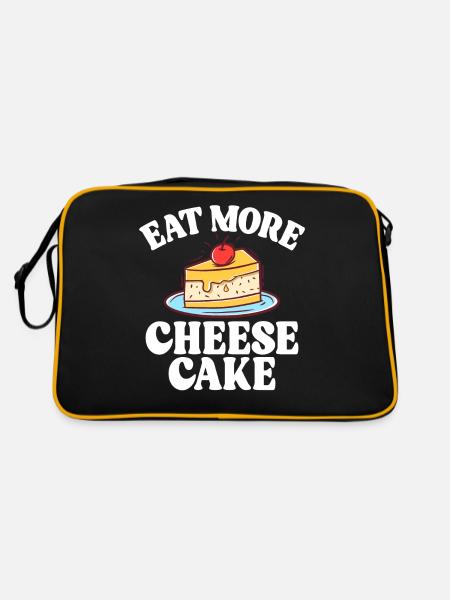 Cheesecake Gift - Retro Bag - black/gold - Back