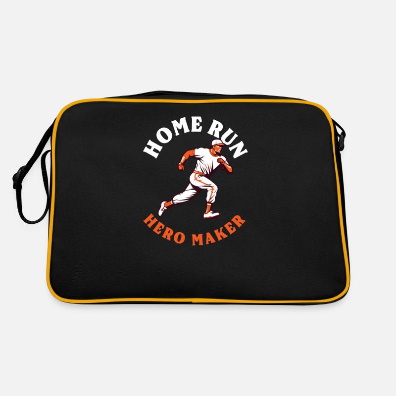 Baseball-Trainer-Homerun-Helden-Macher Retro Tasche