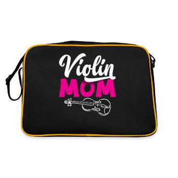 Violon Violon Violoniste Joueur de violon - Sac Retro - noir/or - Dos