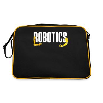 Robotics Robot Programmer - Retro Bag - black/gold - Back