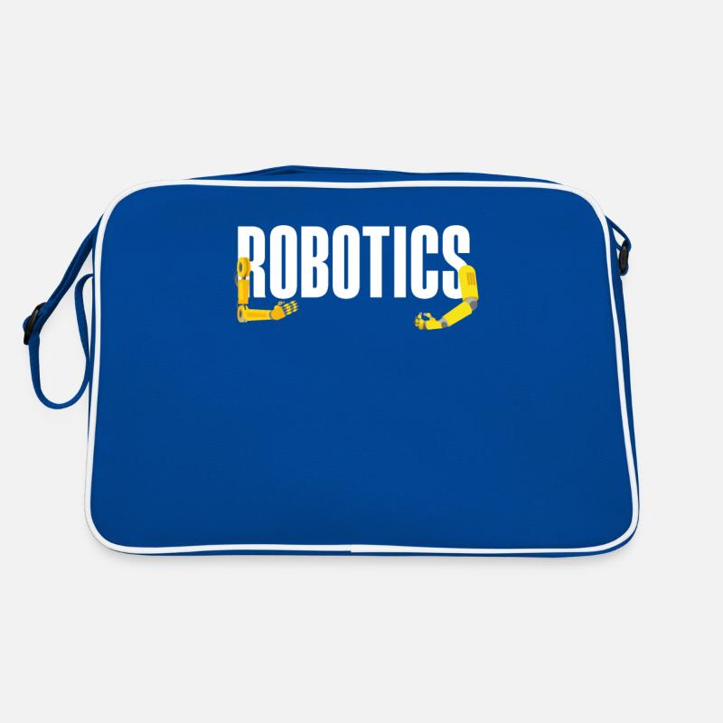 Programmeur de robots robotiques Sac Retro