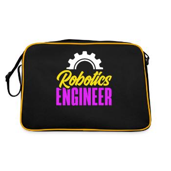 Robotics Robot Programmer - Retro Bag - black/gold - Back