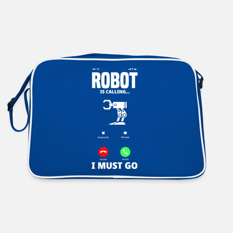 Programmeur de robots robotiques Sac Retro