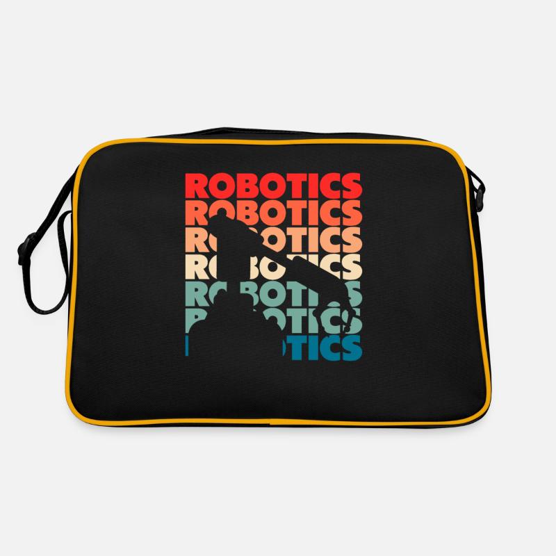 Programmeur de robots robotiques Sac Retro