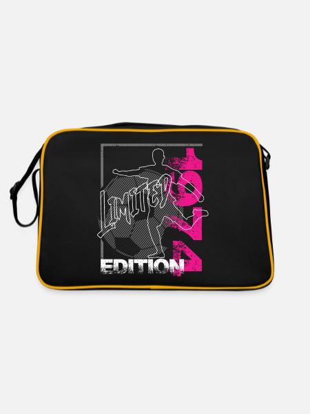Édition limitée 1974 Édition limitée Football - Sac Retro - noir/or - Dos