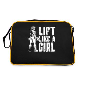 Weightlifting Weightlifting Deadlift Barbell - Retro Bag - black/gold - Back