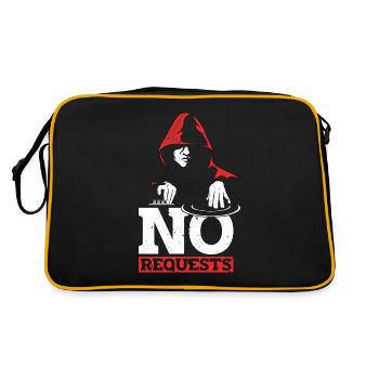 Disc Jockey No Requests Disco Hall Disc Jockeys - Retro Bag - black/gold - Back