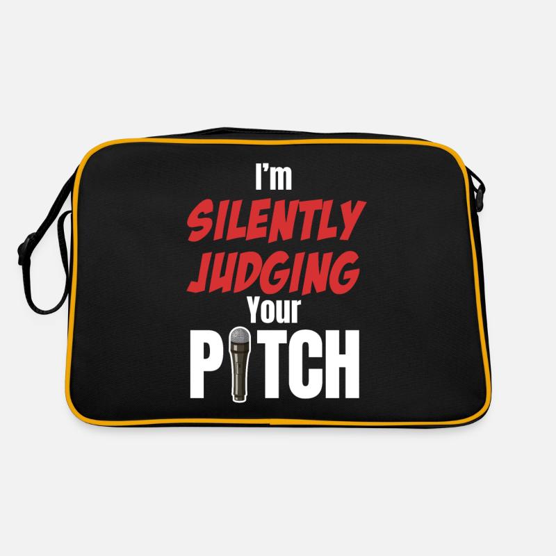 I'm silently judging your pitch vocal Retro Bag