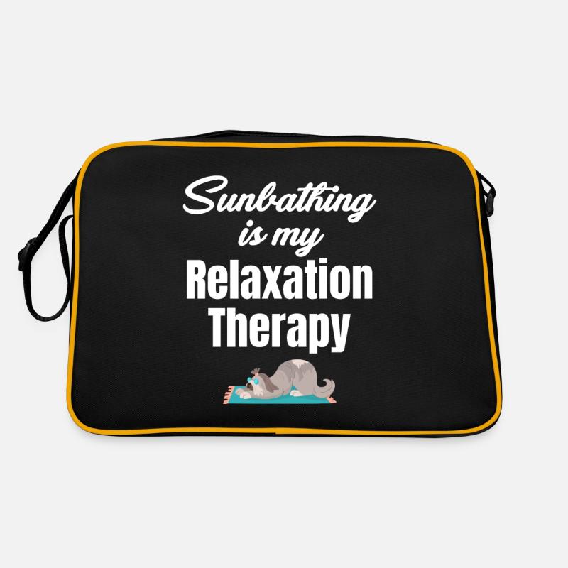 Les bains de soleil sont ma thérapie de relaxation Sac Retro