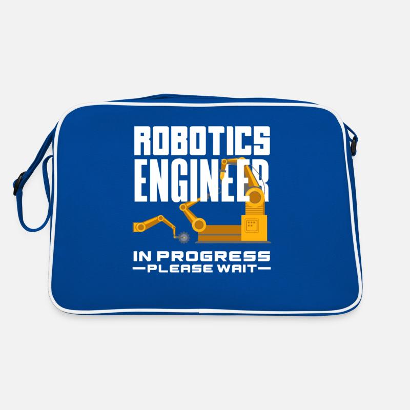 Programmeur de robots robotiques Sac Retro