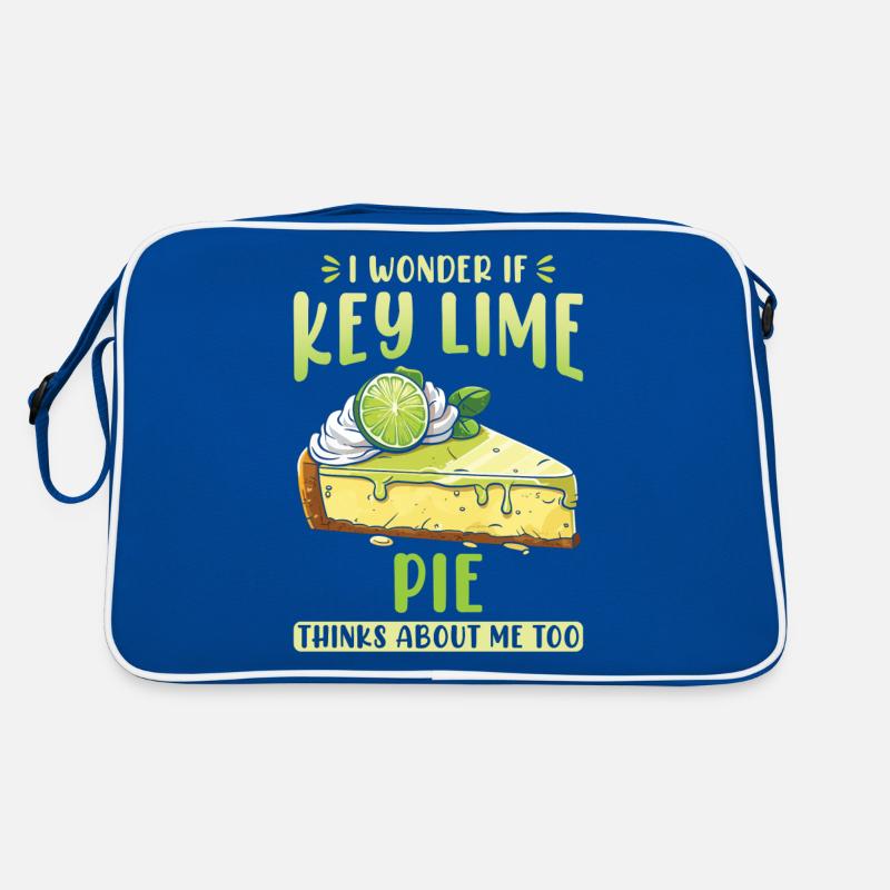 Key Lime Pie Bäckerei Dessert Backen Bäcker Gebäck Retro Tasche