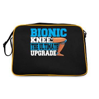 Chirurgie de remplacement du genou TKR Bionic Knee - Sac Retro - noir/or - Dos