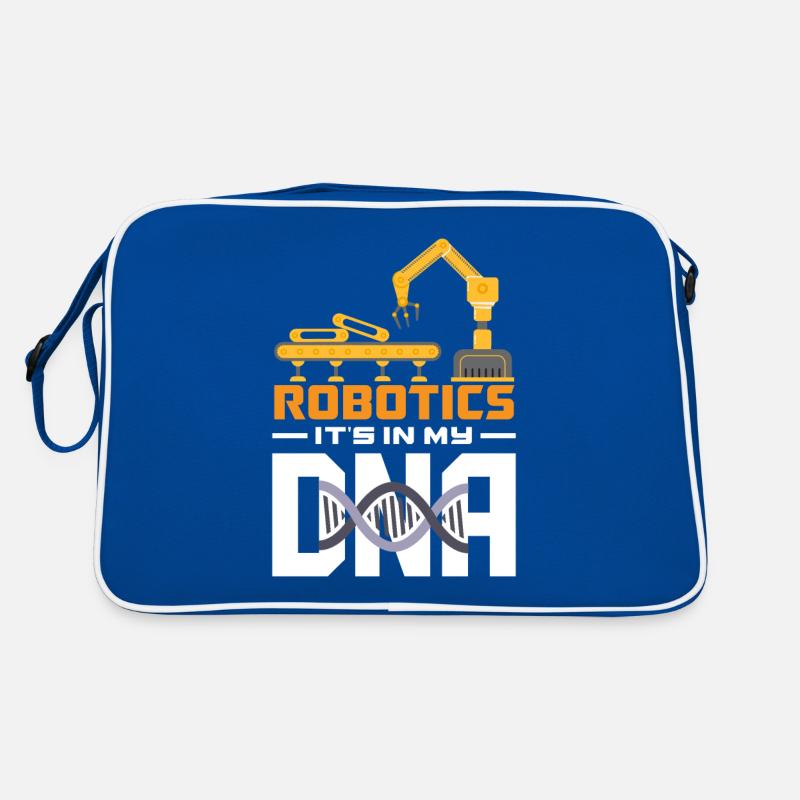 Programmeur de robots robotiques Sac Retro