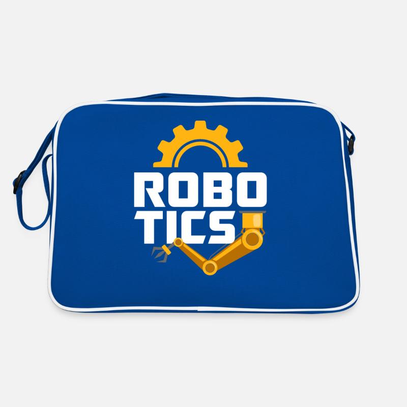 Programmeur de robots robotiques Sac Retro
