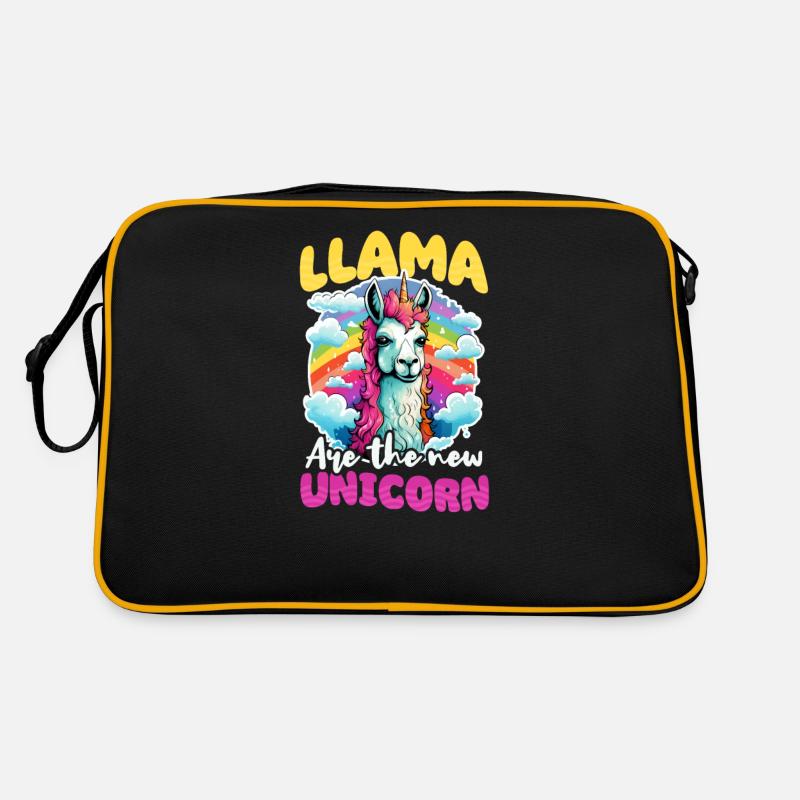 Llama Lover Llama est une nouvelle licorne Sac Retro