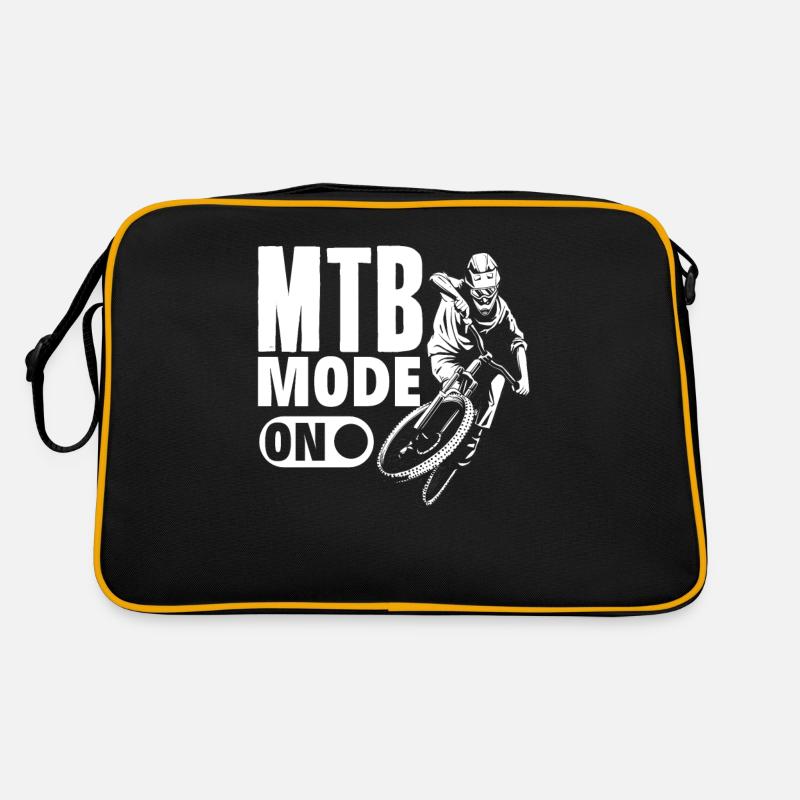 MTB Modus An Mountainbiker Mountainbike Retro Tasche