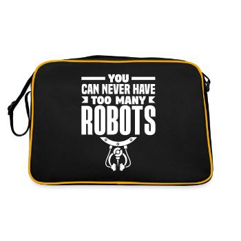 Robotics Robot Programmer - Retro Bag - black/gold - Back