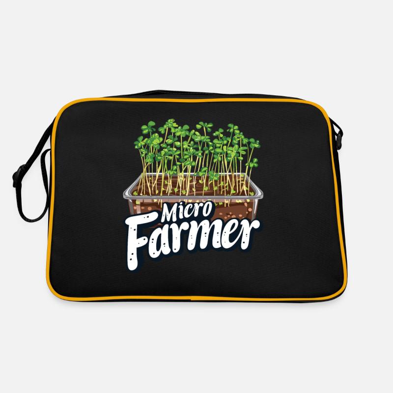 Microgreen Agriculture Gardening Retro Bag