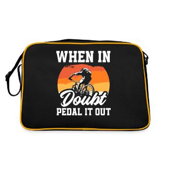 VTT rétro VTT VTT VTT - Sac Retro - noir/or - Dos