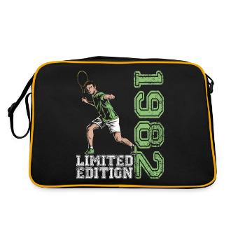 Édition limitée 1982 Édition limitée Tennis - Sac Retro - noir/or - Dos
