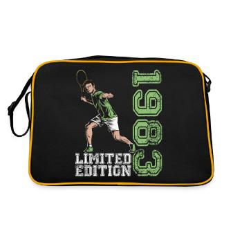 Édition limitée 1983 Édition limitée Tennis - Sac Retro - noir/or - Dos