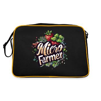 Jardinage de l’agriculture micro-verte - Sac Retro - noir/or - Dos