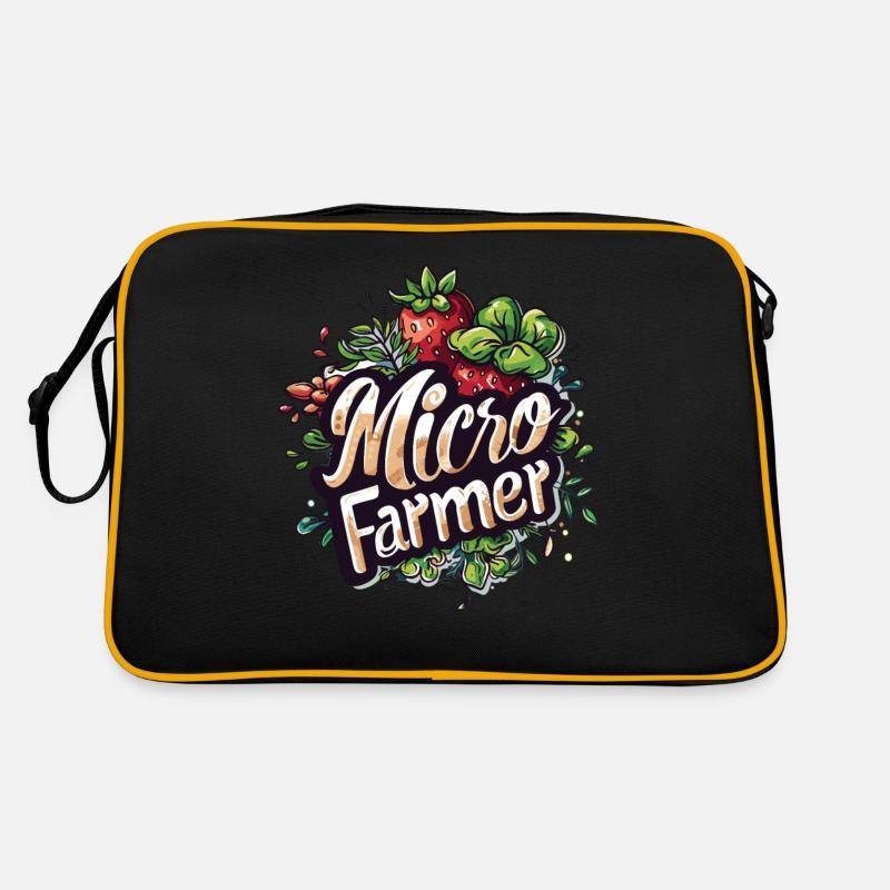 Jardinage de l’agriculture micro-verte Sac Retro