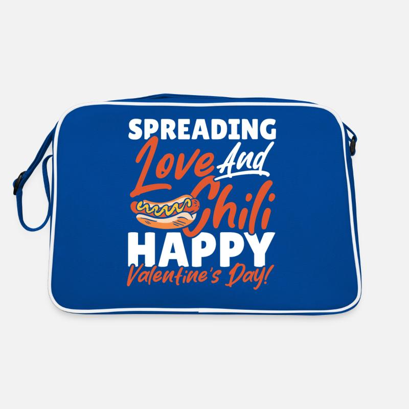 Saint-Valentin Chili Dog de la Saint-Valentin Sac Retro